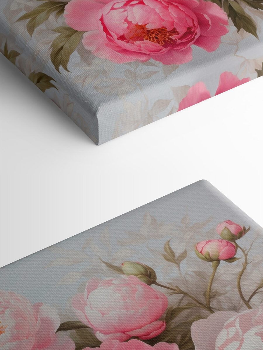 Groupe de fleurs roses et blanches