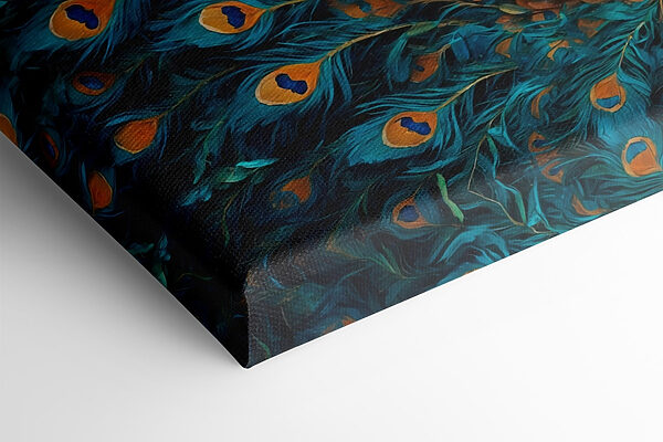 Peinture d'un paon Peinture d'un paon