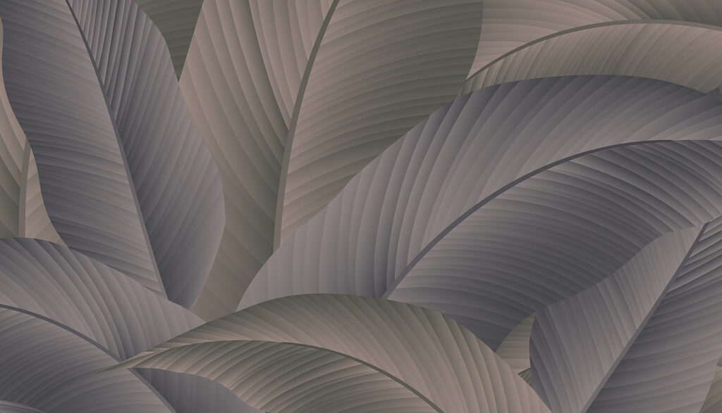 Des couches élégantes de feuilles texturées Des couches élégantes de feuilles texturées
