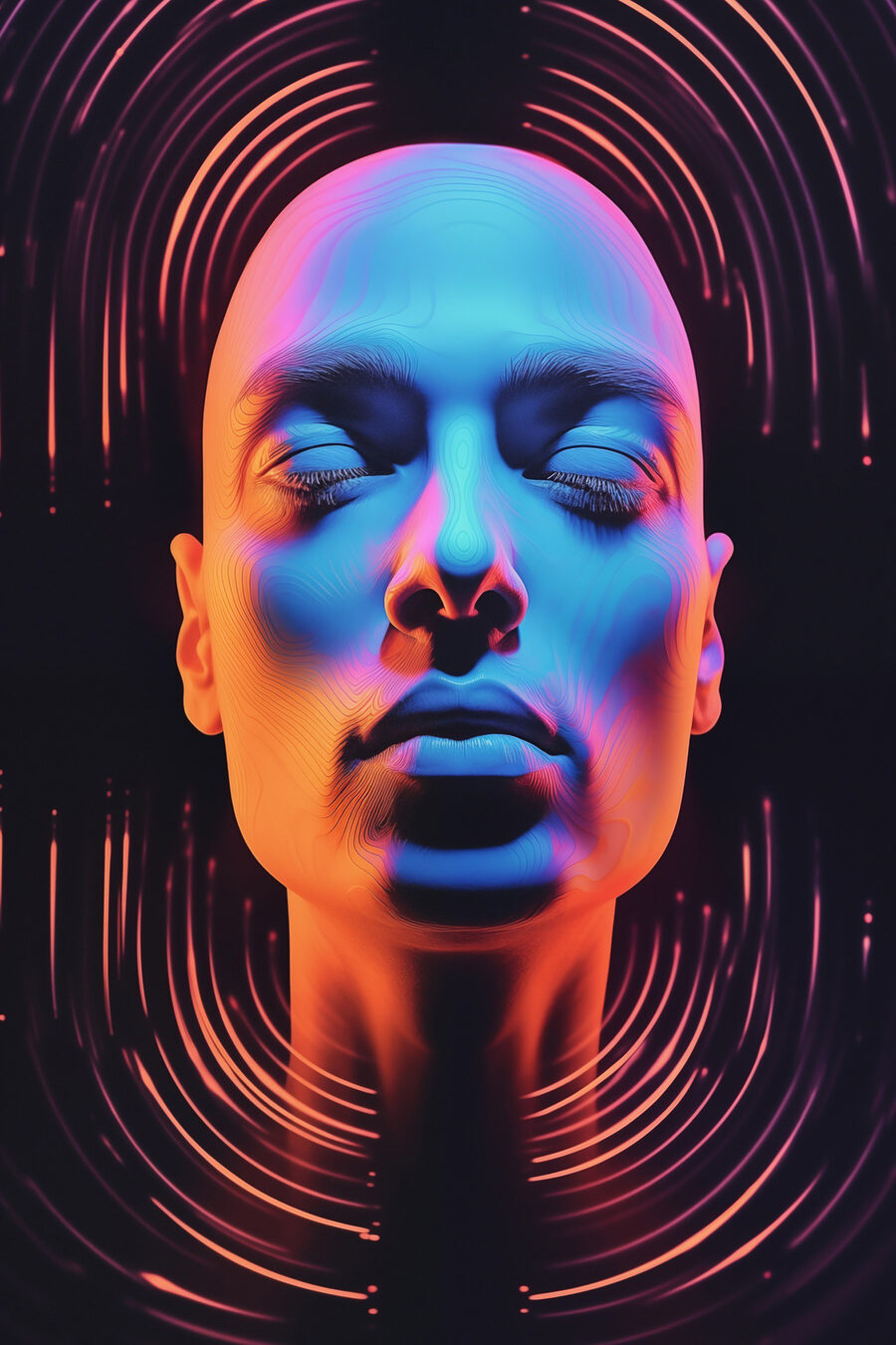 Une beauté transcendante dans des teintes éclatantes
