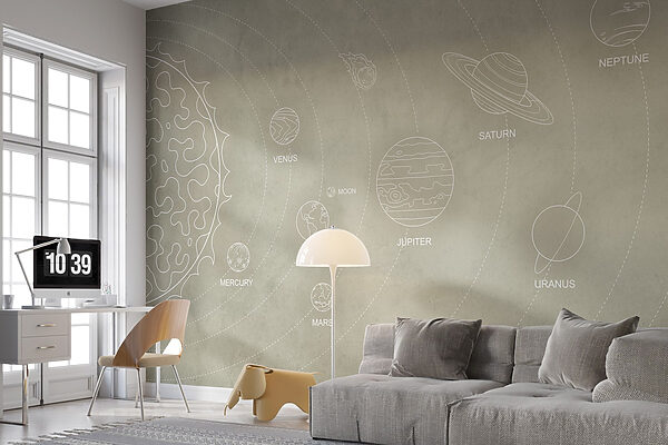Diagramme des planètes et de leurs noms Diagramme des planètes et de leurs noms