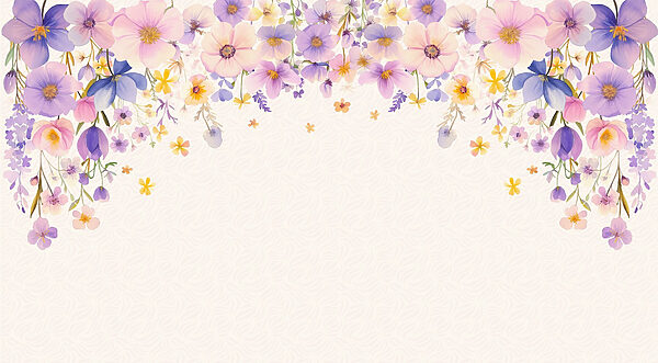 Groupe de fleurs sur fond blanc Groupe de fleurs sur fond blanc