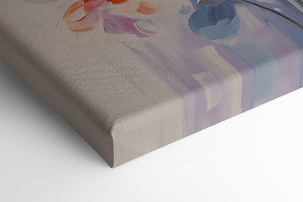 Peinture de fleurs sur une surface blanche Peinture de fleurs sur une surface blanche