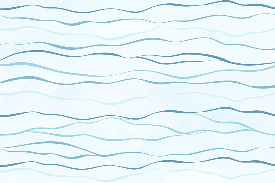 Motif bleu et blanc