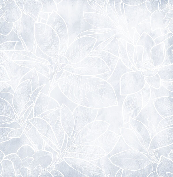 Motif floral blanc sur fond blanc Motif floral blanc sur fond blanc