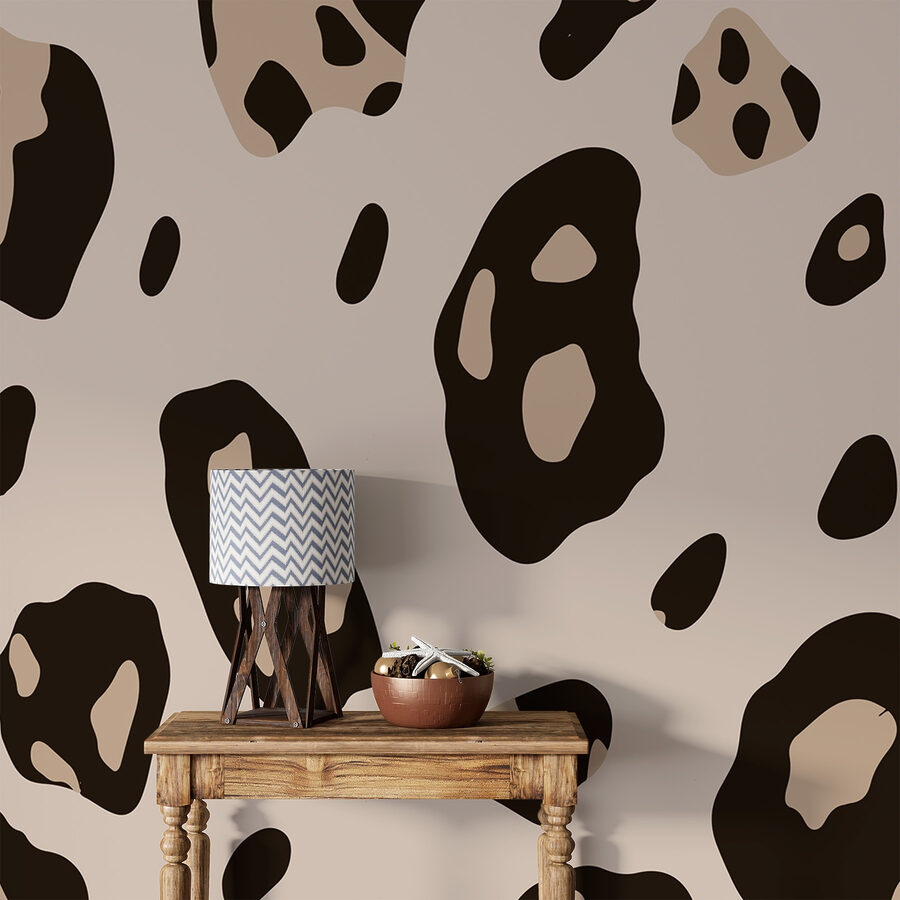 Motif abstrait d'animaux.
