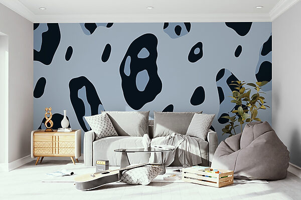 Motif abstrait dans des tons froids. Motif abstrait dans des tons froids.