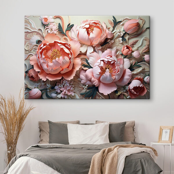 L'élégance florale dans des tons doux L'élégance florale dans des tons doux
