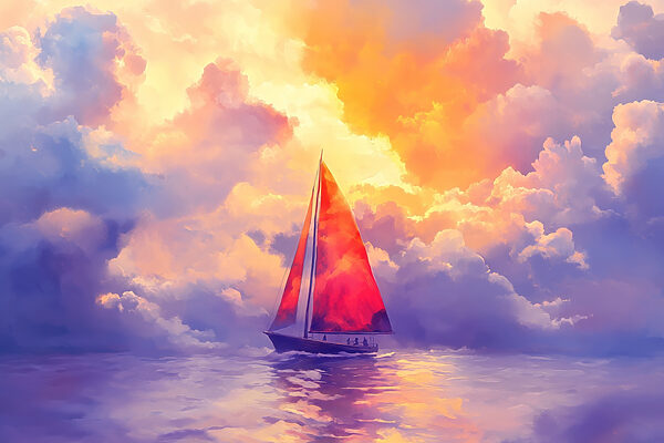 Sailboat in the water Sailboat in the water