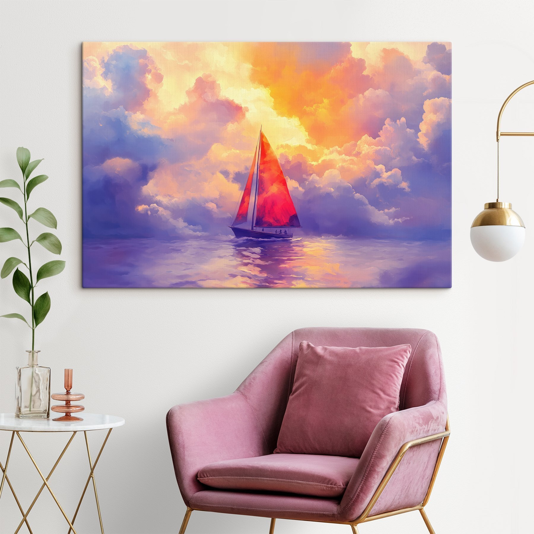 Sailboat in the water Sailboat in the water