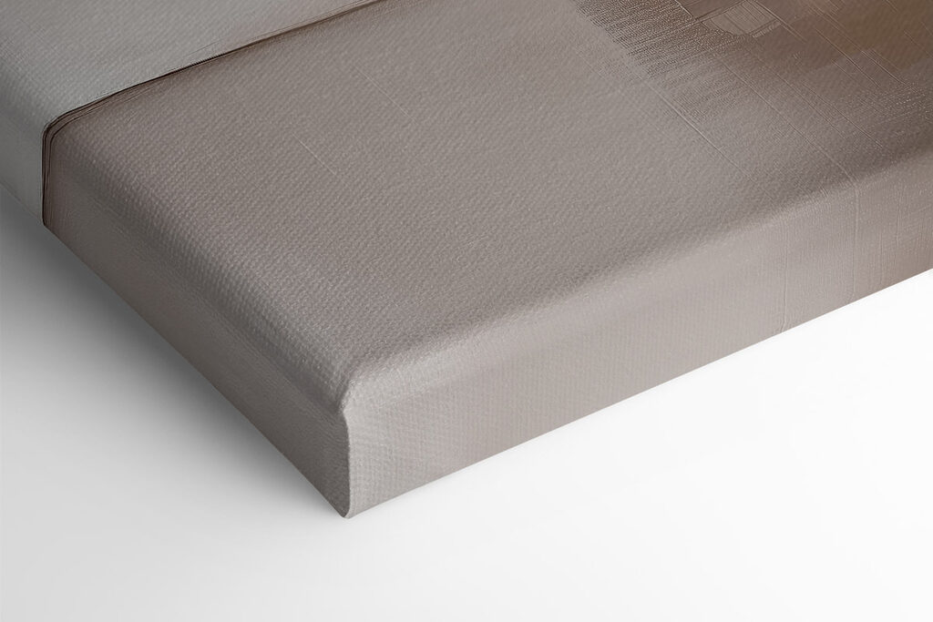 Abstract layers of neutral tones