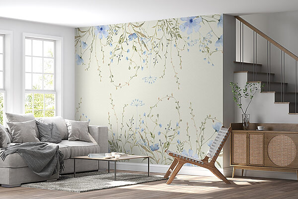 Aquarelle de fleurs et de feuilles Aquarelle de fleurs et de feuilles