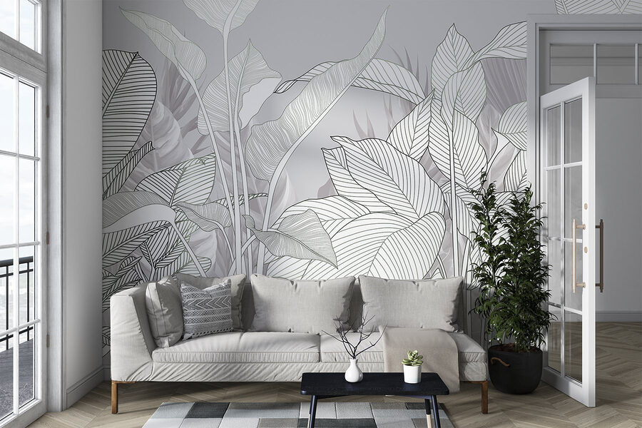 Lignes élégantes de la beauté de la nature