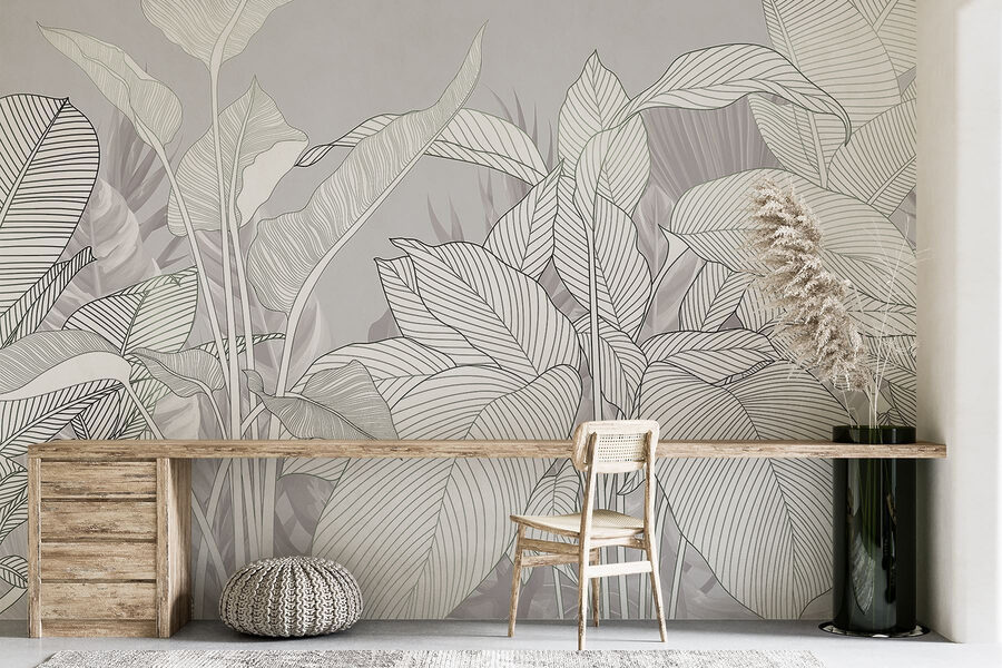 Lignes élégantes de la beauté de la nature
