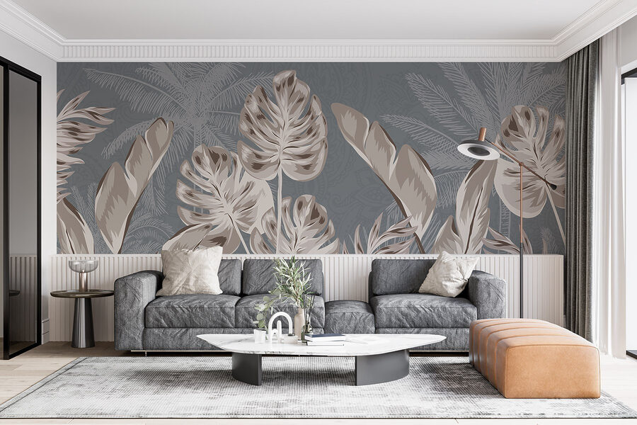 Design botanique élégant aux teintes douces Design botanique élégant aux teintes douces