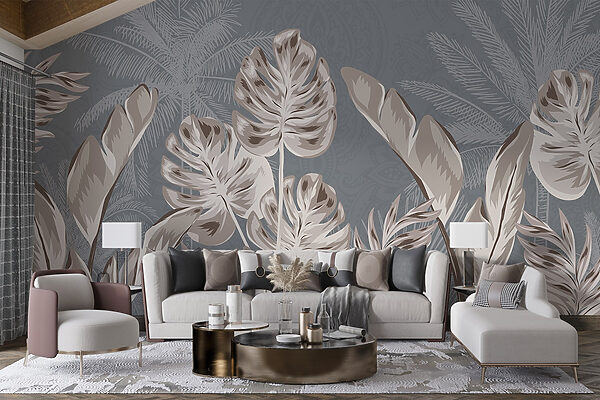 Design botanique élégant aux teintes douces Design botanique élégant aux teintes douces