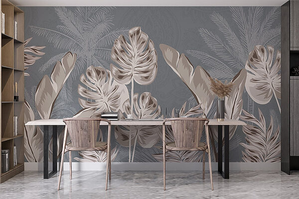 Design botanique élégant aux teintes douces Design botanique élégant aux teintes douces