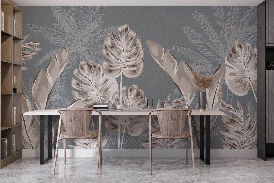Design botanique élégant aux teintes douces Design botanique élégant aux teintes douces