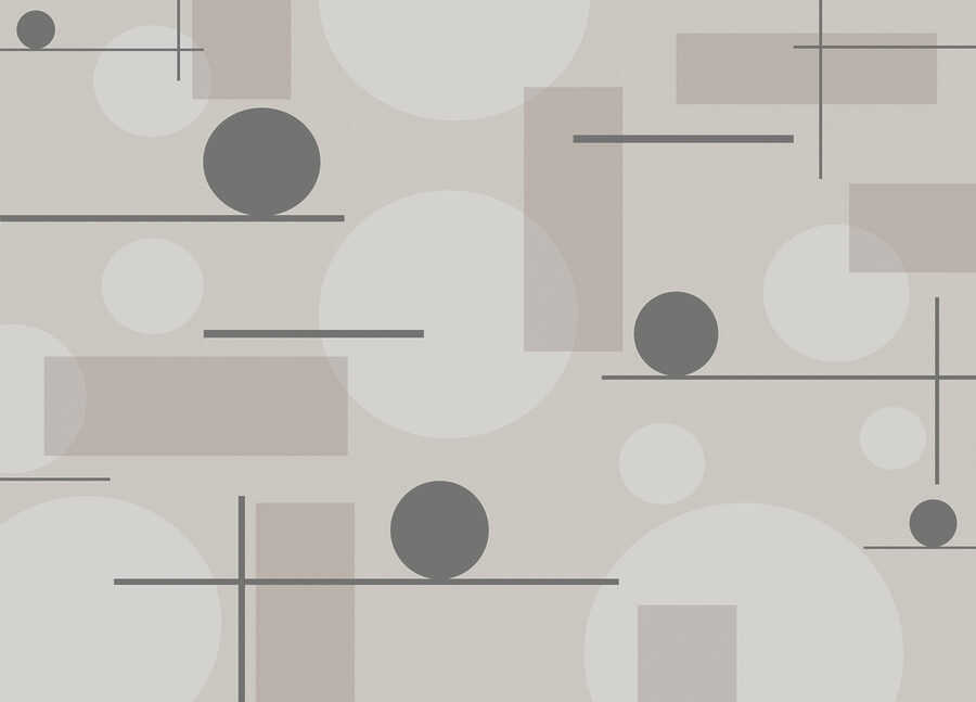 Motif gris et blanc
