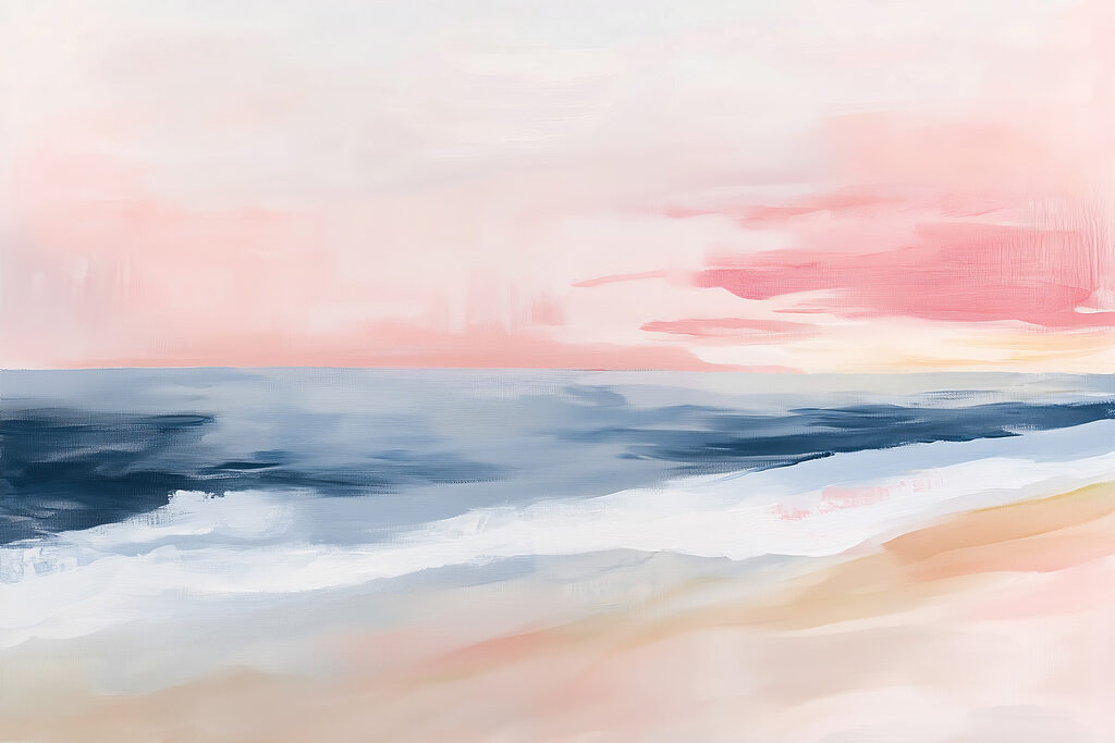 Peinture d'une plage Peinture d'une plage