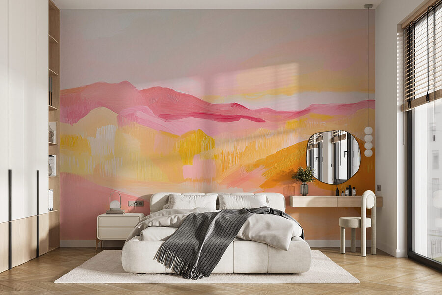 Peinture d'un désert