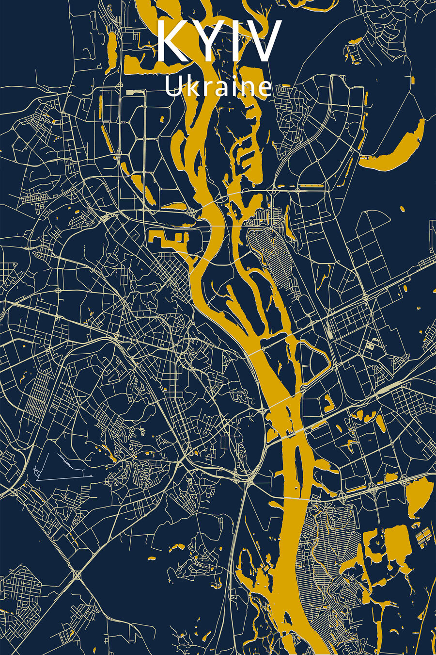 Carte d'une ville