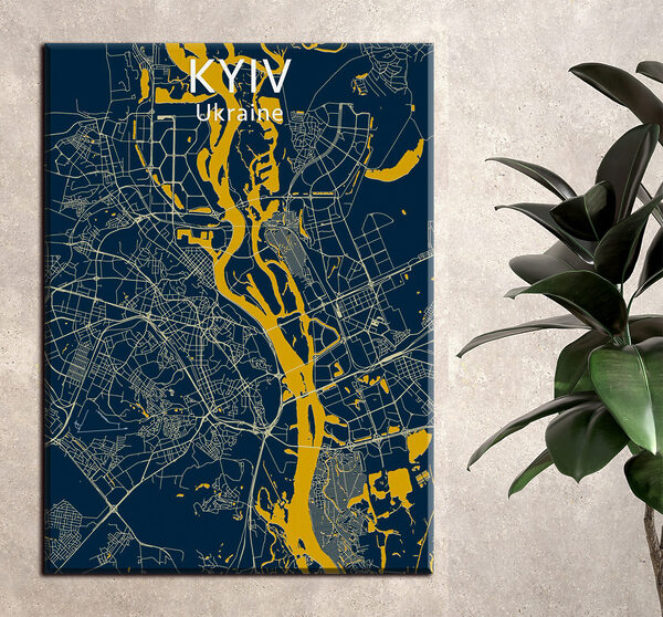 Carte d'une ville Carte d'une ville