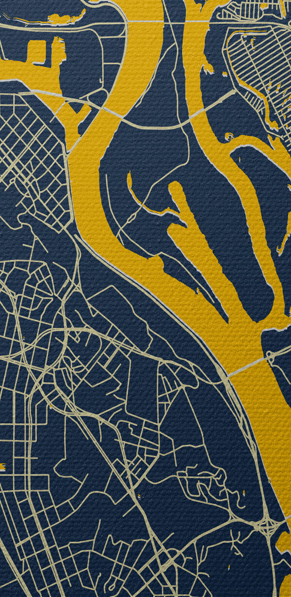 Carte d'une ville Carte d'une ville