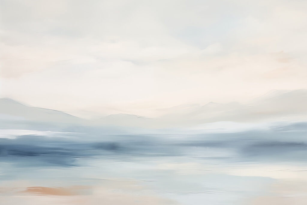 Eau avec un ciel nuageux Eau avec un ciel nuageux