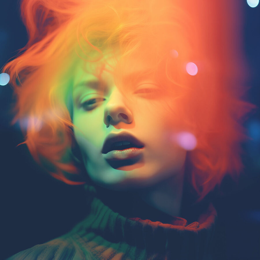 Femme aux cheveux roux
