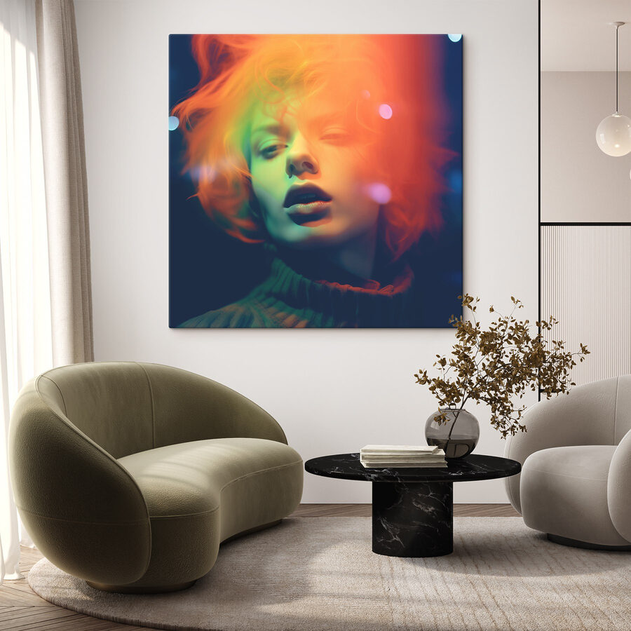 Femme aux cheveux roux
