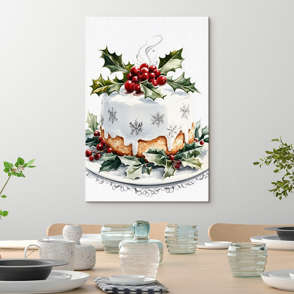 Gâteau avec glaçage et baies sur le dessus Gâteau avec glaçage et baies sur le dessus