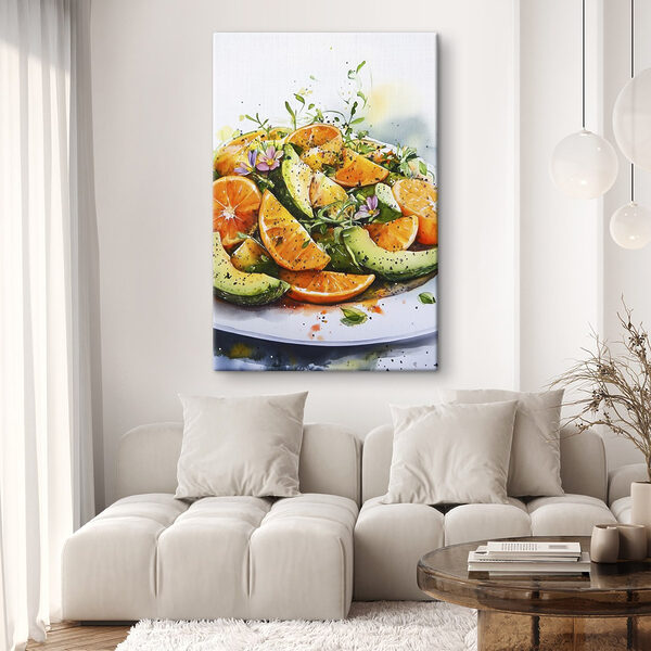 Assiette de fruits et légumes Assiette de fruits et légumes