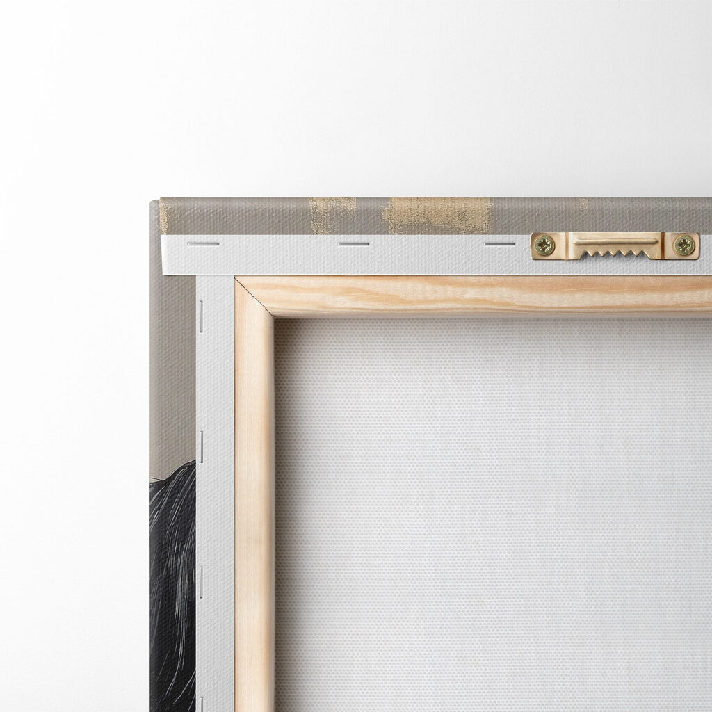 Two horses in gentle embrace