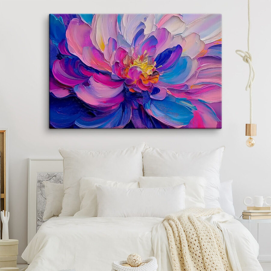 Des couleurs éclatantes dans l'art floral