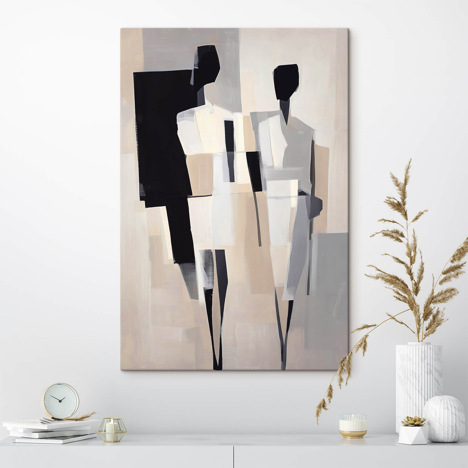 Painting of a man in a suit
