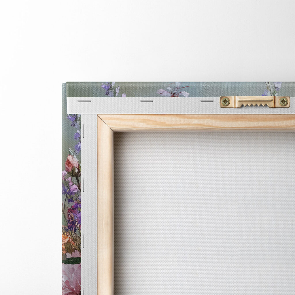 Painting of flowers in a vase