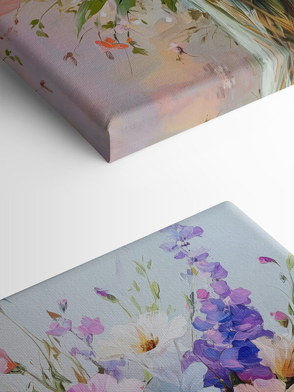 Peinture de fleurs dans un vase Peinture de fleurs dans un vase