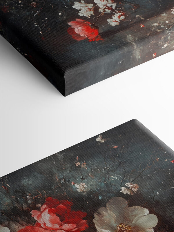 Peinture de fleurs sur une table Peinture de fleurs sur une table