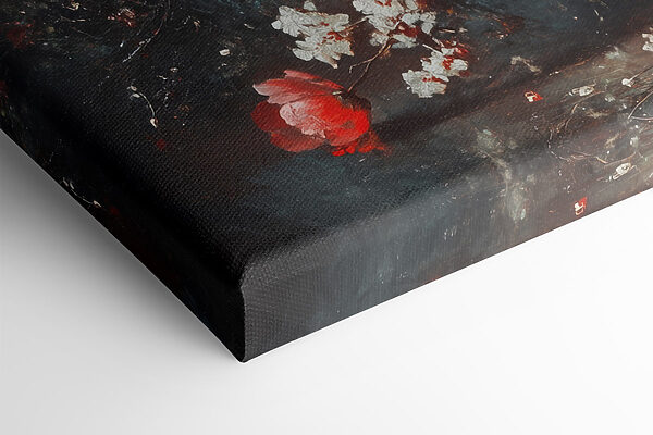 Peinture de fleurs sur une table Peinture de fleurs sur une table