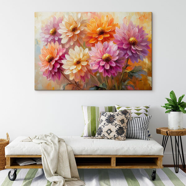 Peinture de fleurs sur toile Peinture de fleurs sur toile