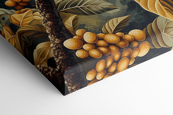 Peinture d'un arbre avec des fruits Peinture d'un arbre avec des fruits