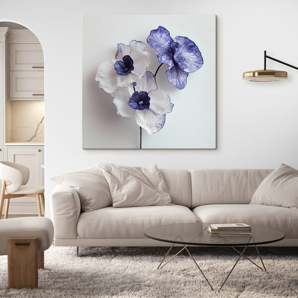 Delicate blooms in soft hues