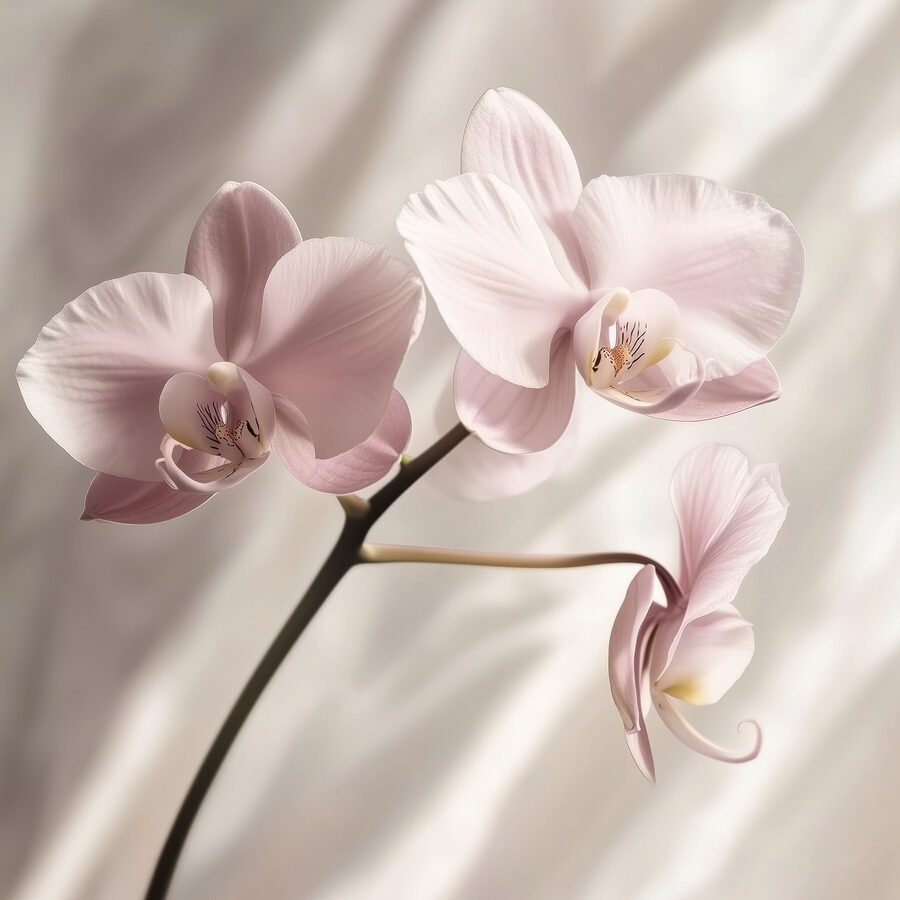 Des fleurs délicates aux teintes douces
