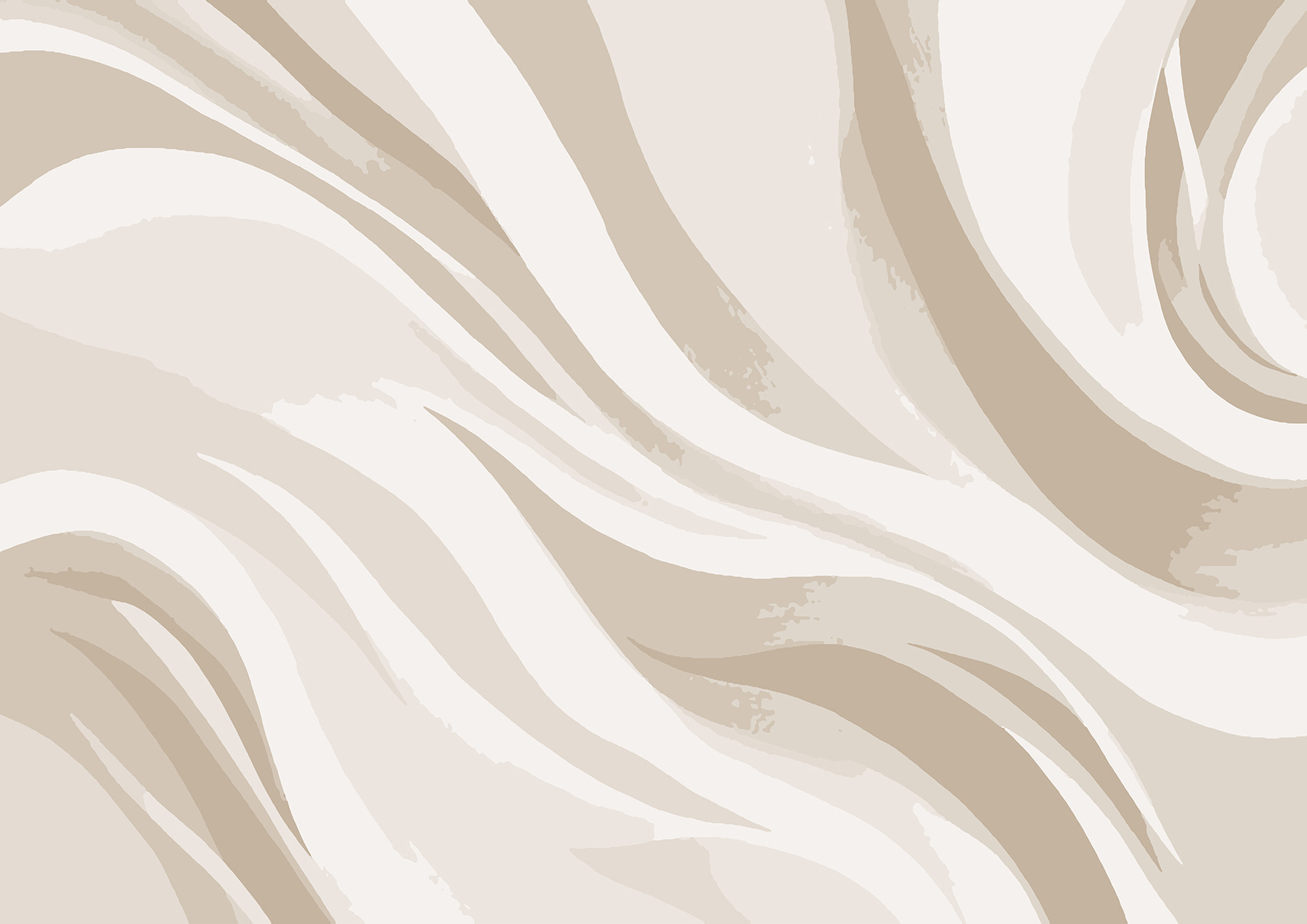 White and brown wavy lines
