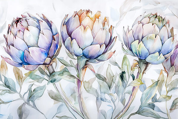 Aquarelle de fleurs Aquarelle de fleurs