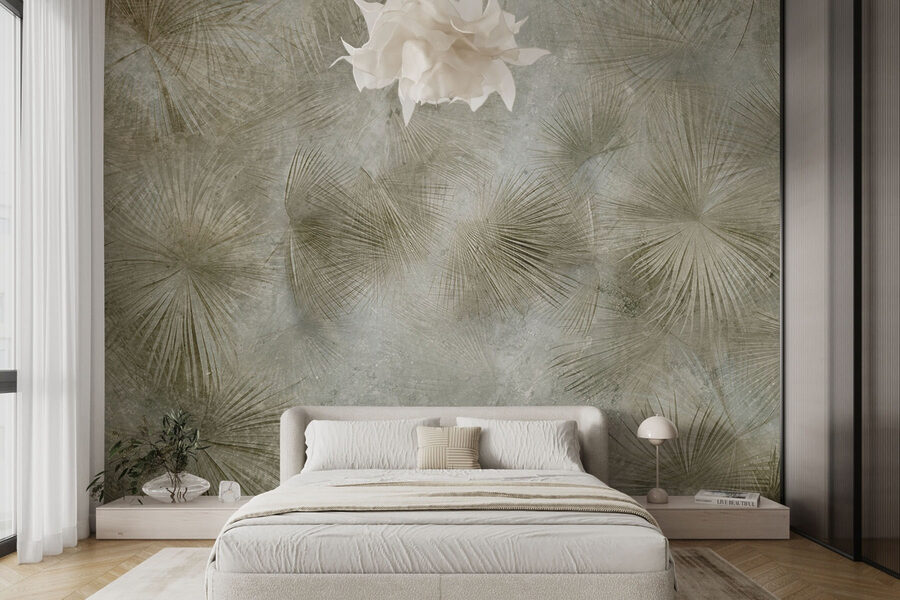 Motifs de la nature dans des couleurs douces