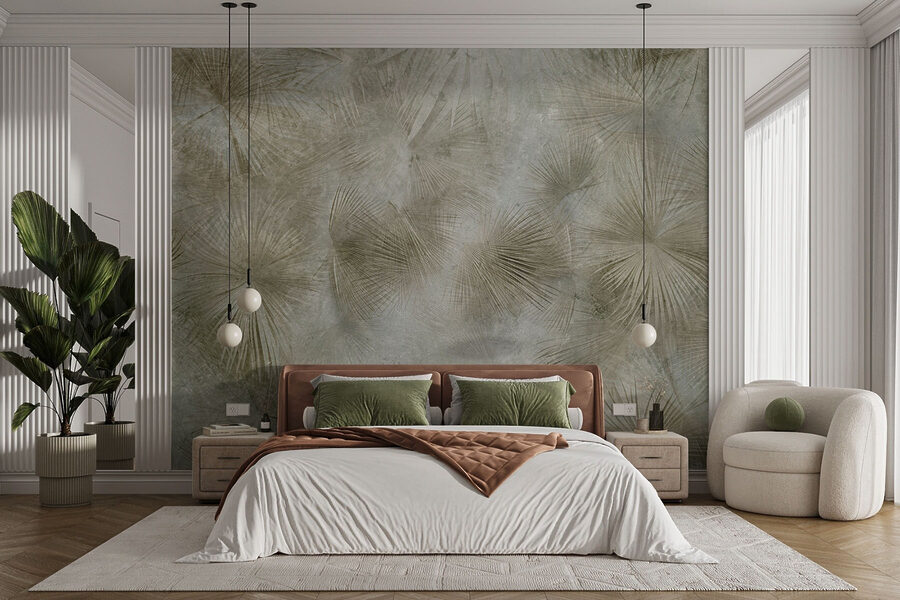 Motifs de la nature dans des couleurs douces