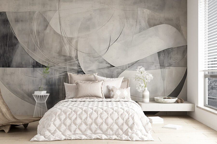 Art gris et blanc