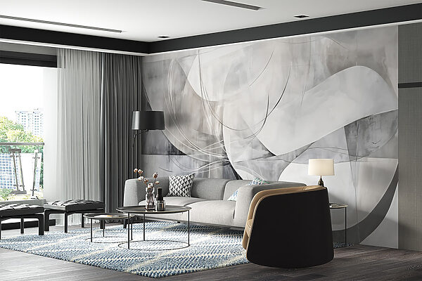 Art gris et blanc Art gris et blanc